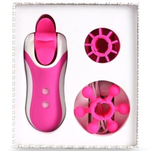 ESTIMULADOR SEXO ORAL CON ACCESORIOS ROSA