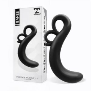 ESTIMULADOR PROSTÁTICO  SILICONA NEGRO