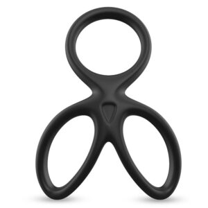 Anillo Triple Pene y Testículos