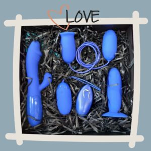 Kit juguetes Blue Love