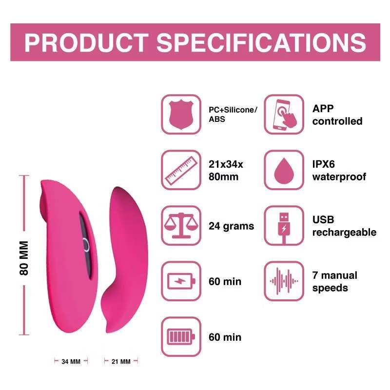 ESTIMULADOR Externo VIBRADOR con APP - Imagen 6