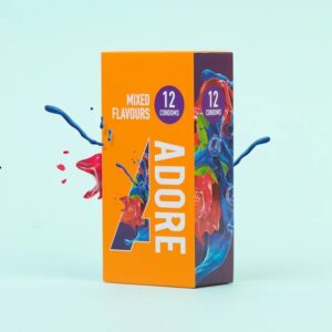 Condones Mix de Sabores 12 uds